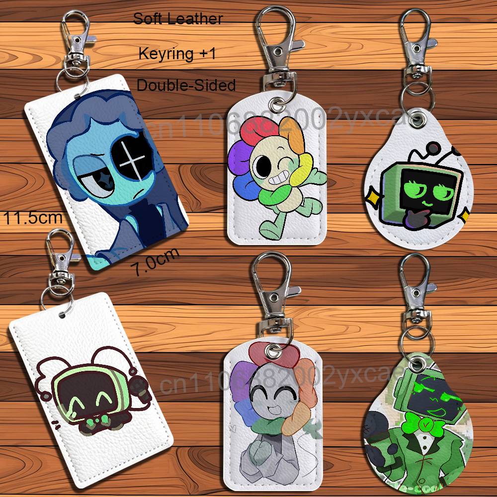 Gaming Accessories Gifts - حامل مفاتيح جلدي بتصميم لعبة في