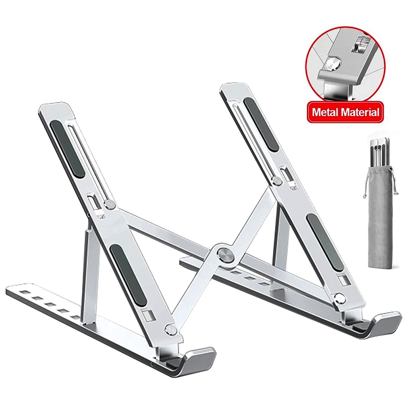 Gaming Accessories For Gaming Desk - حامل لابتوب قابل للتعديل والطي، محمول