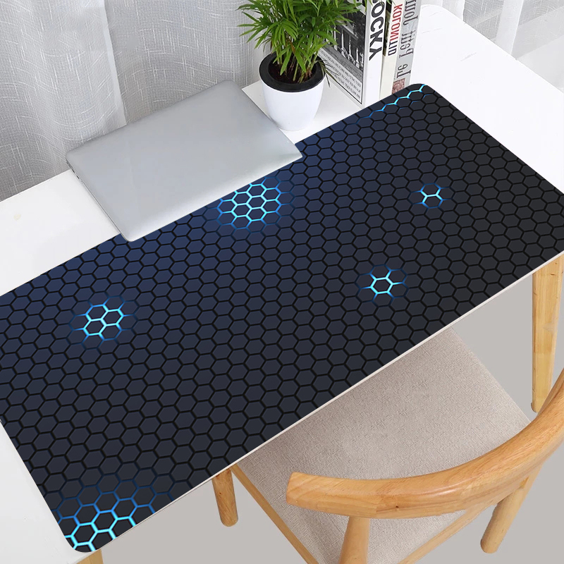 Gaming Accessories To Sell - سجادة ماوس هندسية سداسية كبيرة الحجم