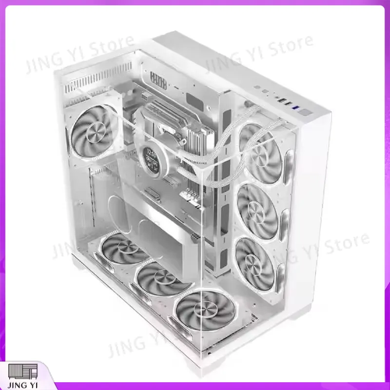 Case Mesh Panel - علبة كمبيوتر مخصصة كاملة الحجم ATX