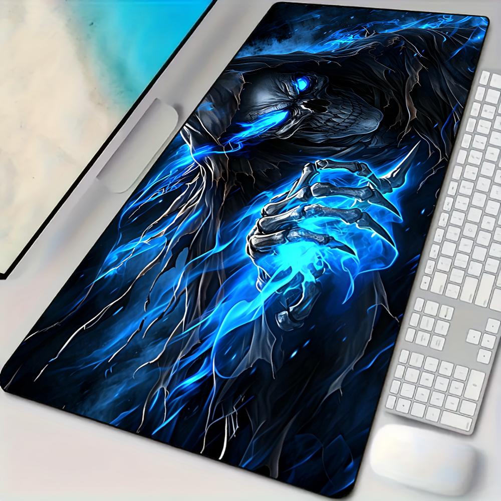 Gaming Accessories For Gaming Desk - بساط فأرة مكتبي كبير بتصميم جمجمة