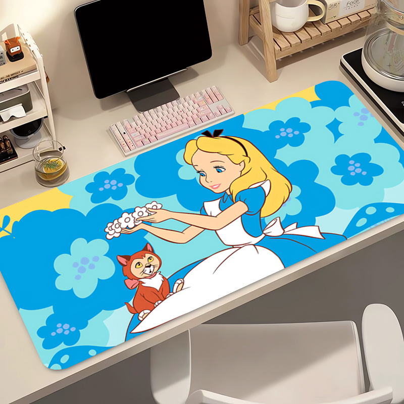 Gaming Accessories For Gaming Desk - لوحة ماوس 90×40 سم بتصميم أليس