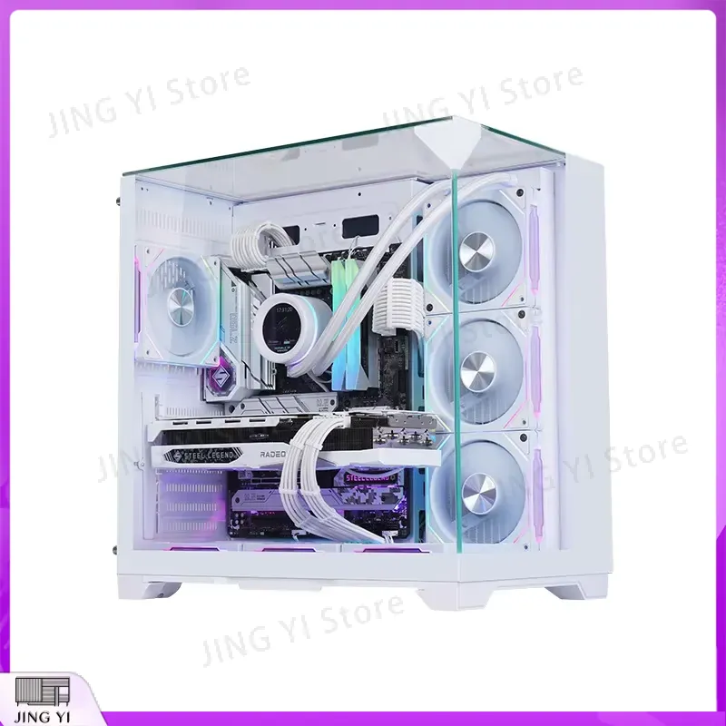 Case Mesh Panel - هيكل كمبيوتر للألعاب بتصميم برج كامل