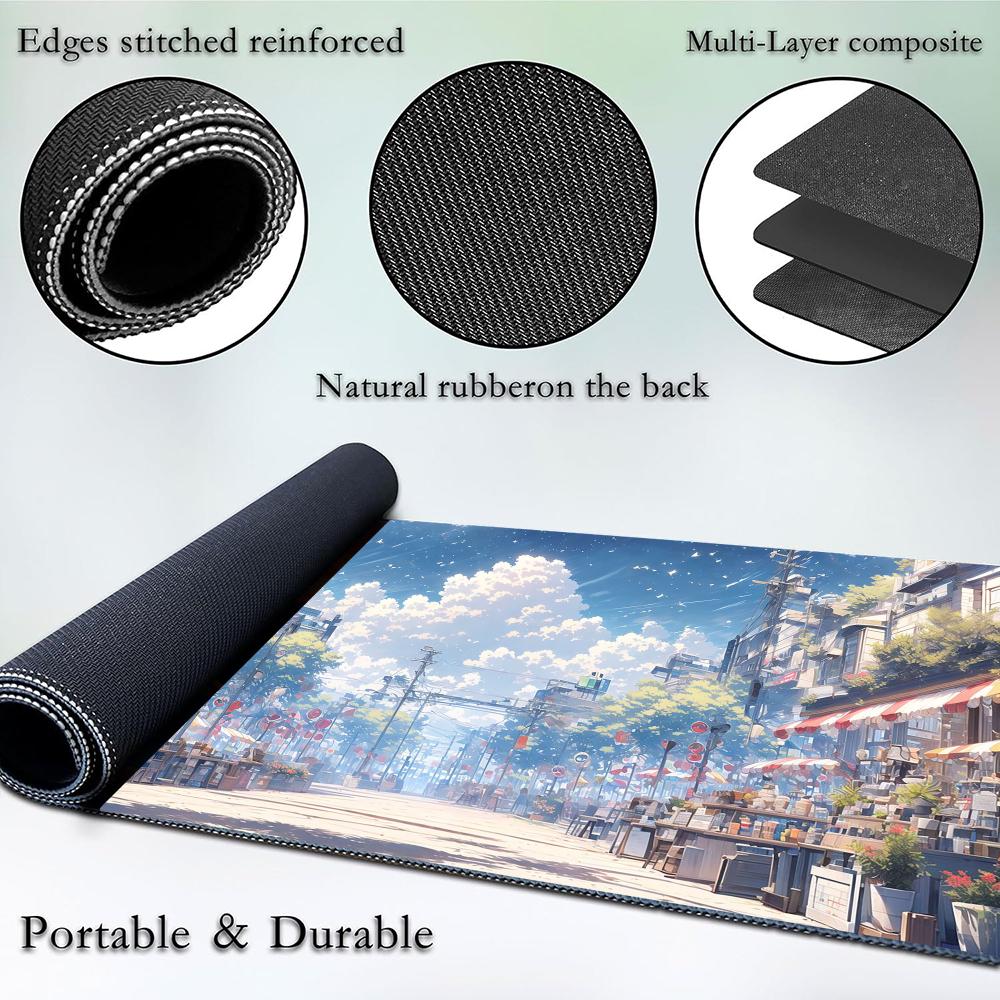 سجادة فأرة كبيرة بتصميم مشهد ح - مراجعة Gaming Accessories Market وسعره