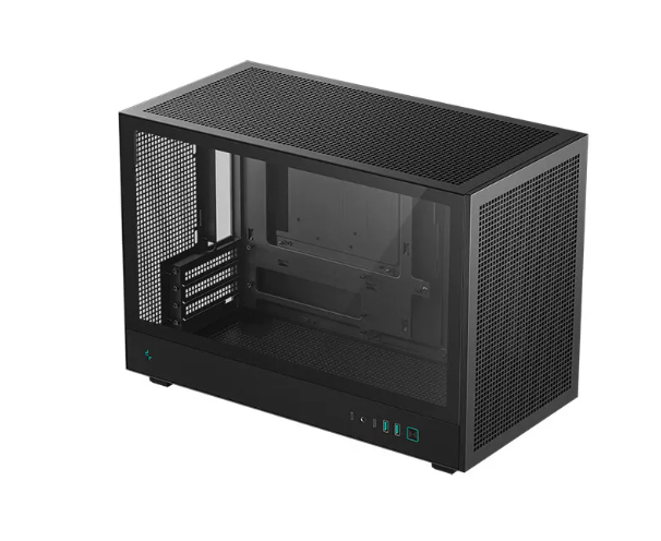 هيكل كمبيوتر CH260 Mini ITX مع - مراجعة Case Mesh Panel وسعره