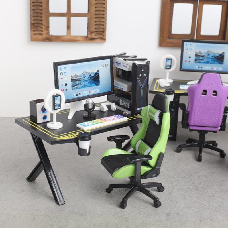 مجموعة مكتب وكرسي ألعاب صغير ل - مراجعة Gaming Accessories Monitor وسعره