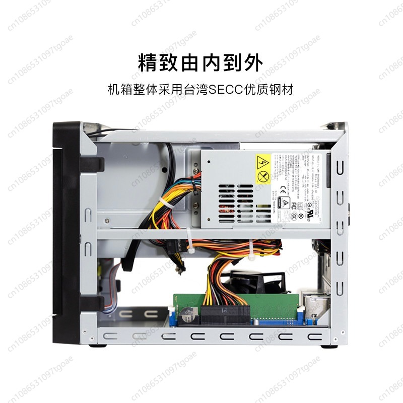 هيكل خادم NAS صغير الحجم مع فت - مراجعة Case Mesh Panel وسعره