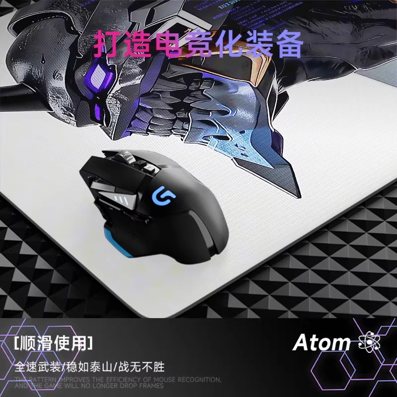 ATOM لوحة ماوس زجاجية نمط التخ - مراجعة Gaming Accessories For Gaming Desk وسعره