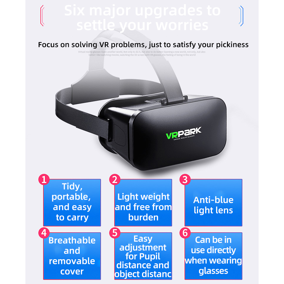 نظارة الواقع الافتراضي ثلاثية  - مراجعة Virtual Gaming Accessories وسعره