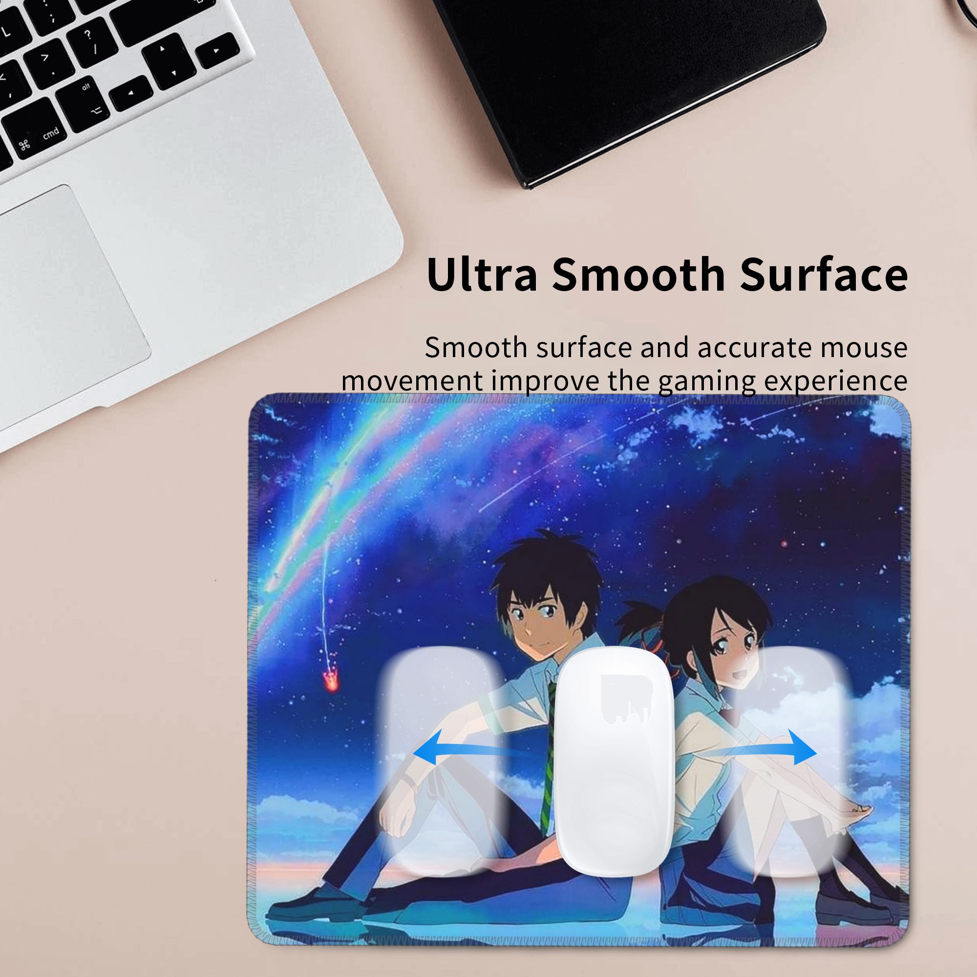 لوحة ماوس بتصميم أنمي ياباني م - مراجعة Gaming Accessories Name وسعره