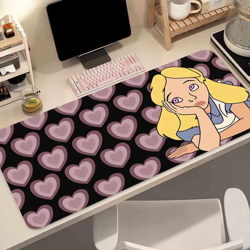 لوحة ماوس 90×40 سم بتصميم أليس - مراجعة Gaming Accessories For Gaming Desk وسعره