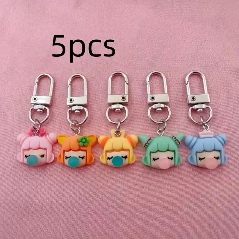 5 قطع من سلاسل المفاتيح المصنو - مراجعة Gaming Accessories Gifts وسعره