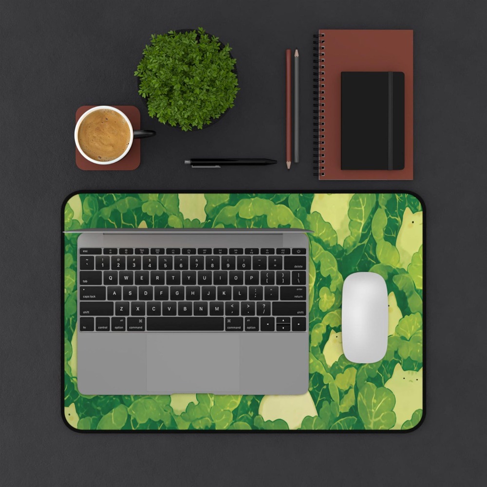 سجادة مكتب كاواي، تصميم قطط لط - مراجعة Gaming Accessories For Gaming Desk وسعره