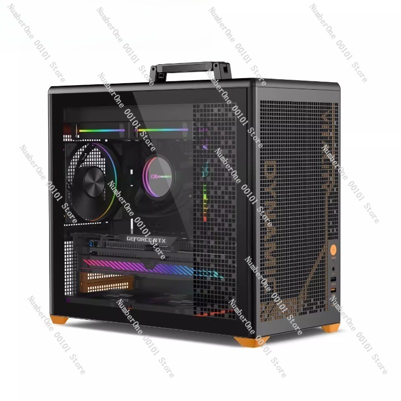 علبة كمبيوتر محمولة MATX مع نا - مراجعة Case Mesh Panel وسعره