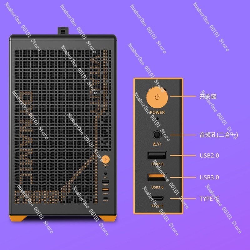 علبة كمبيوتر محمولة MATX مع نا - مراجعة Case Mesh Panel وسعره