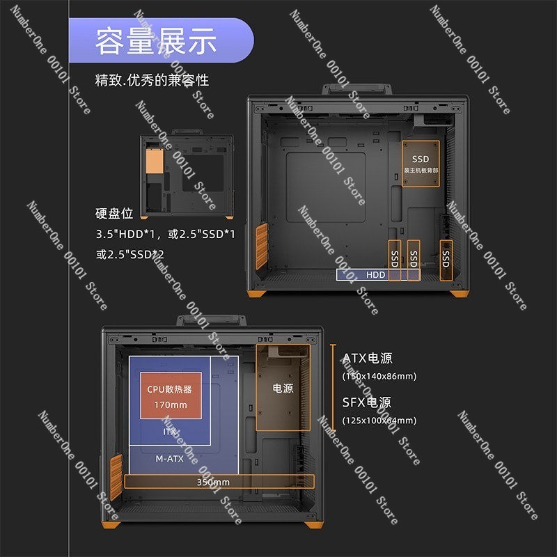 علبة كمبيوتر محمولة MATX مع نا - مراجعة Case Mesh Panel وسعره