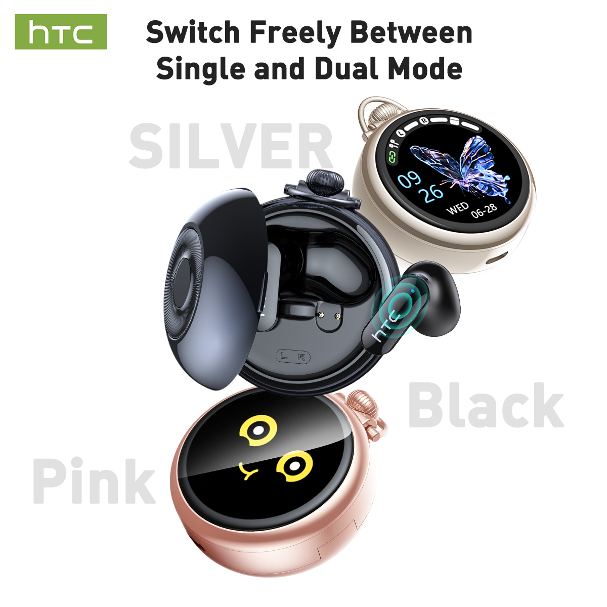 سماعات أذن لاسلكية حقيقية HTC  - مراجعة Gaming Accessories Monitor وسعره
