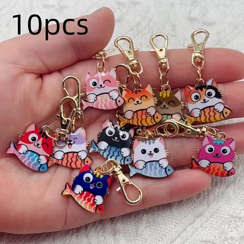 10 قطع من سلسلة مفاتيح على شكل - مراجعة Gaming Accessories Gifts وسعره